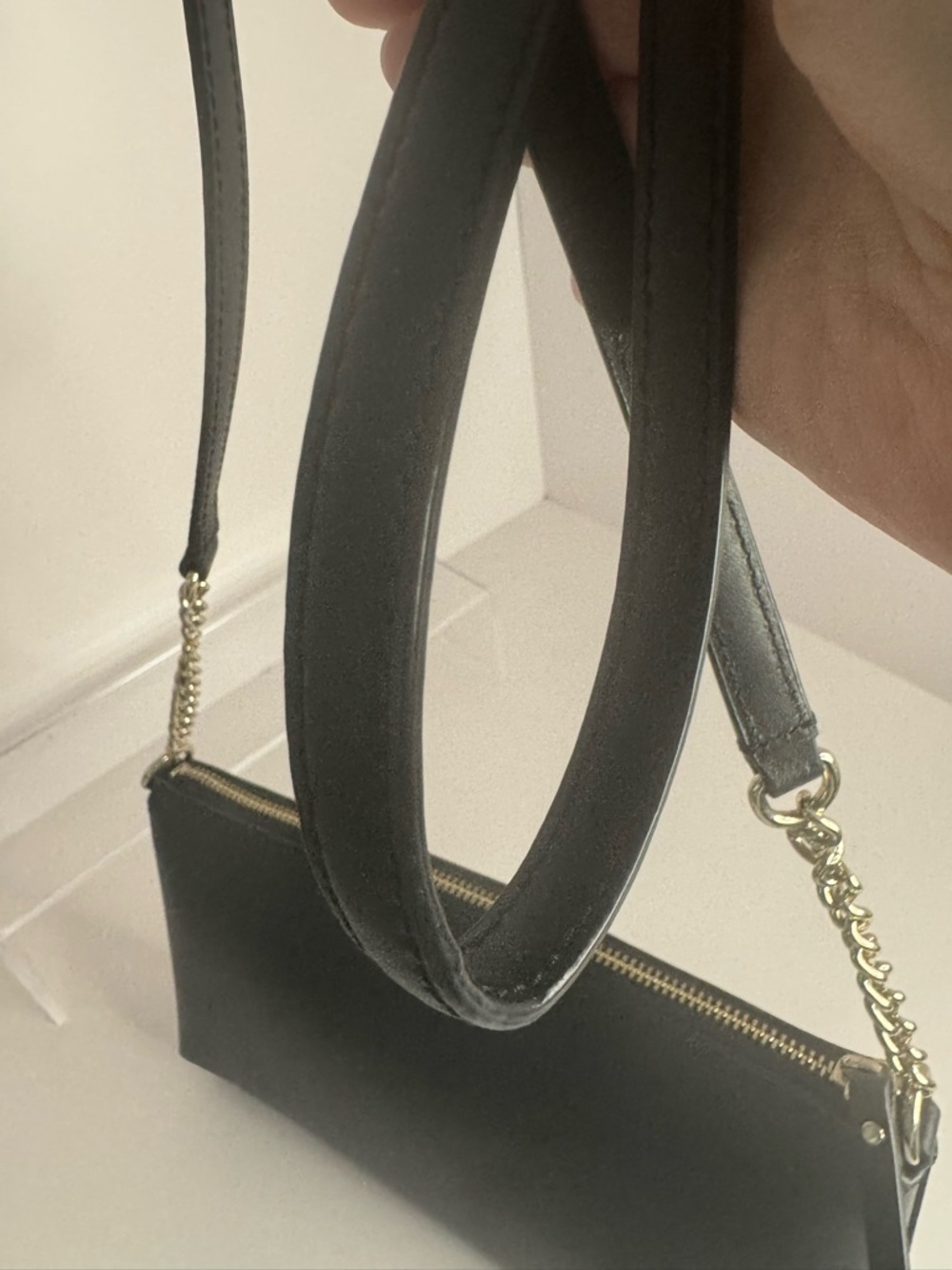 💖 #273 Kate Spade Sawyer Street Declan Black Smooth Leather Crossbody Bag - Picture 11 of 14